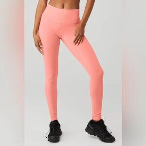 ALO 7/8 Coral Leggings